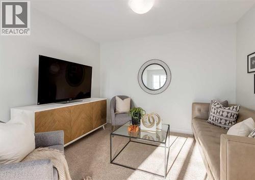 212 Edgefield Bay, Strathmore, AB - Indoor Photo Showing Living Room