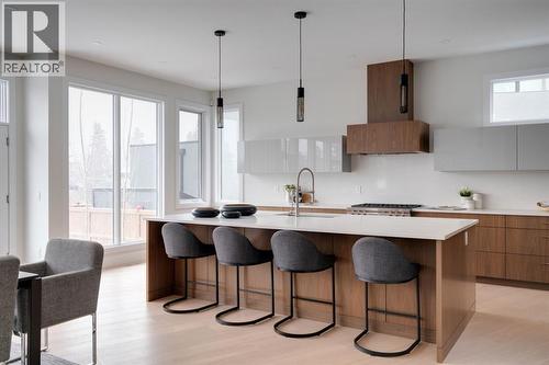 711 Imperial Way Sw, Calgary, AB - Indoor Photo Showing Kitchen With Upgraded Kitchen