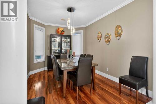 14 Christie Estate Terrace Sw, Calgary, AB - Indoor Photo Showing Dining Room