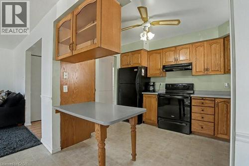 125 Ingleside Drive, Kitchener, ON - Indoor Photo Showing Kitchen