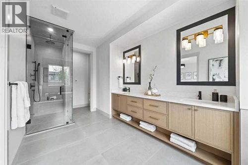 Photo is from a similar past project - 2533 2 Avenue Nw, Calgary, AB - Indoor Photo Showing Bathroom