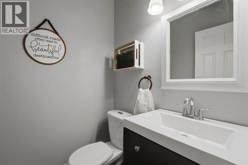 Main Floor 2pc Bathroom - 83 Kirton Close, Red Deer, AB - Indoor Photo Showing Bathroom