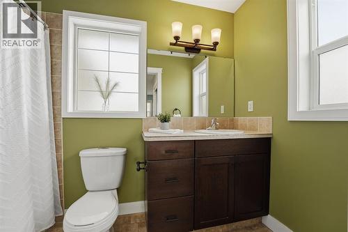 Primary 4pc Ensuite - 83 Kirton Close, Red Deer, AB - Indoor Photo Showing Bathroom