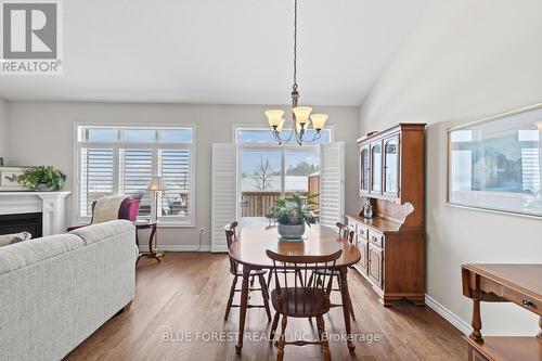 111 - 2250 Buroak Drive, London North (North S), ON - Indoor Photo Showing Dining Room With Fireplace