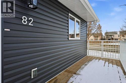 New front porch - 82 Bruns Crescent, Lacombe, AB - Outdoor