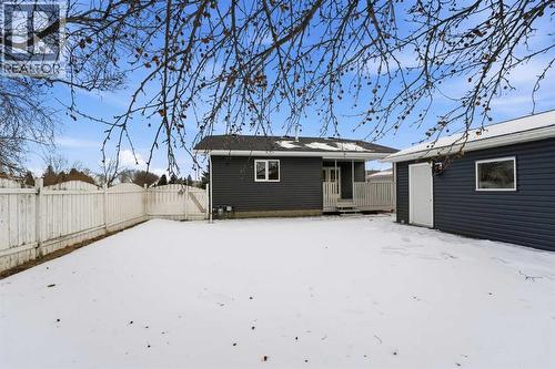 Backyard - 82 Bruns Crescent, Lacombe, AB - Outdoor