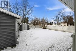 Shed beside the garage - 