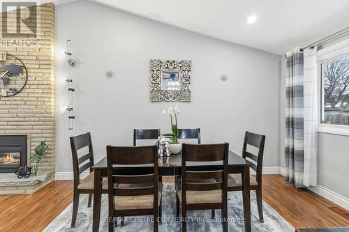 71 Sunray Avenue, London South (South V), ON - Indoor Photo Showing Dining Room With Fireplace