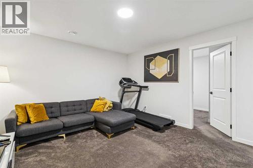 86 Creekside Way Sw, Calgary, AB - Indoor Photo Showing Gym Room