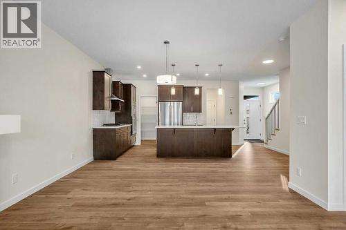 136 Wolf Hollow Manor Se, Calgary, AB - Indoor Photo Showing Kitchen