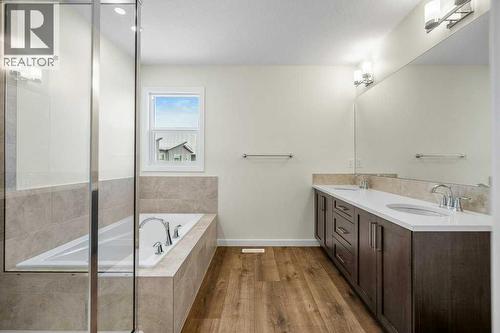 136 Wolf Hollow Manor Se, Calgary, AB - Indoor Photo Showing Bathroom