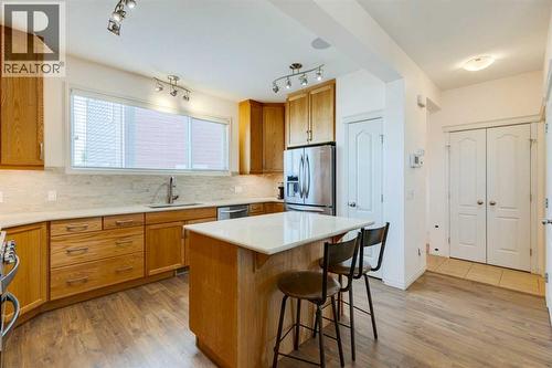 123 Marquis Green Se, Calgary, AB - Indoor Photo Showing Kitchen With Upgraded Kitchen