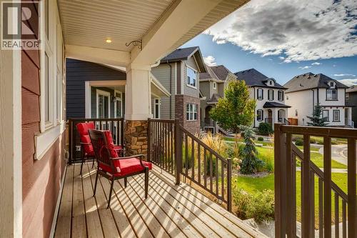123 Marquis Green Se, Calgary, AB - Outdoor With Deck Patio Veranda