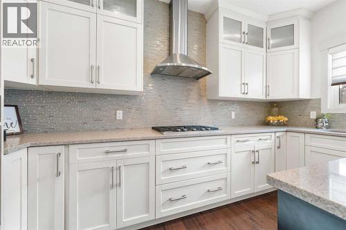 35 Aspenshire Drive Sw, Calgary, AB - Indoor Photo Showing Kitchen With Upgraded Kitchen