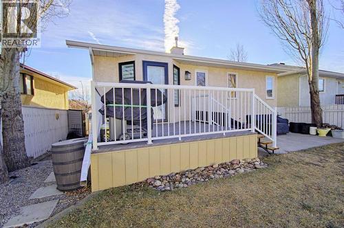 46 Heritage Crescent W, Lethbridge, AB - Outdoor With Deck Patio Veranda