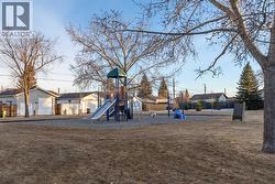 the playgound and park across the street - 