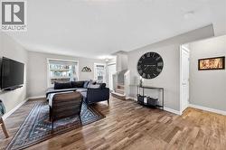 Main floor living area with convenient main floor half bath - 