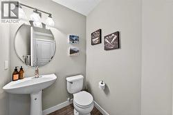 Main floor half bath - 