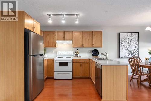419 Coventry Road Ne, Calgary, AB - Indoor Photo Showing Kitchen With Double Sink