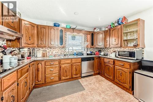 176 Hendon Drive Nw, Calgary, AB - Indoor Photo Showing Kitchen With Upgraded Kitchen