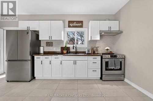 56 Francis Street, Hamilton, ON - Indoor Photo Showing Kitchen With Double Sink