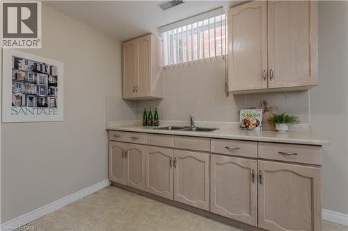 1146 Augustus Drive, Burlington, ON - Indoor Photo Showing Kitchen With Double Sink