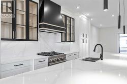 Impressive 36" width gas "commercial style" range - 