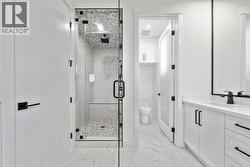 Tiled Primary Steam Shower with bench - 
