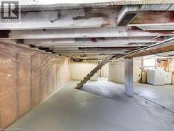 Basement with separate washer and dryer - 