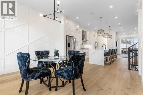 234 25 Avenue Ne, Calgary, AB - Indoor Photo Showing Dining Room