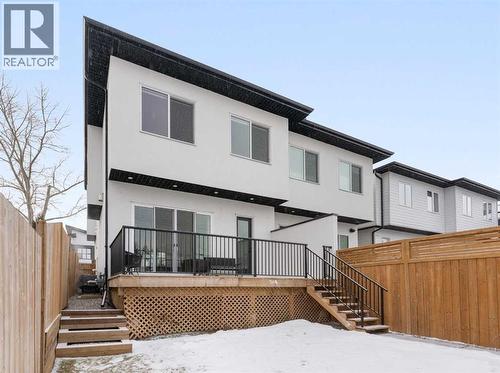 234 25 Avenue Ne, Calgary, AB - Outdoor With Deck Patio Veranda With Exterior