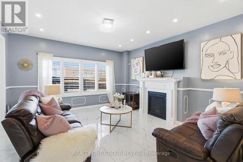 238 Crombie Street, Clarington, ON - Indoor Photo Showing Living Room With Fireplace