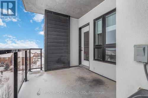 421 - 640 Sauve Street, Milton, ON - Outdoor With Balcony With Exterior