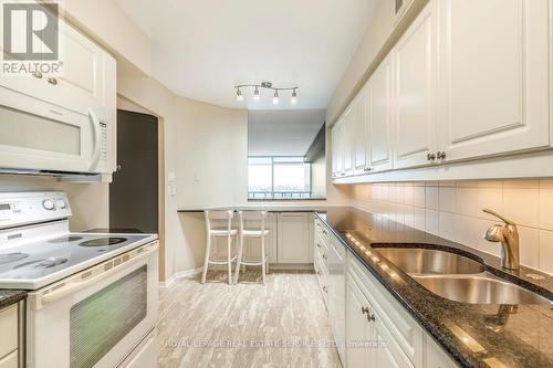 2805 - 1300 Islington Avenue, Toronto, ON - Indoor Photo Showing Kitchen With Double Sink