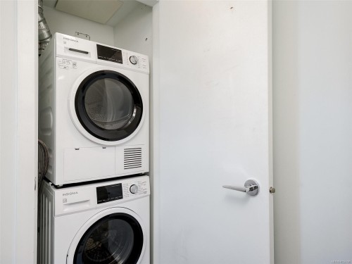 305-517 Fisgard St, Victoria, BC - Indoor Photo Showing Laundry Room