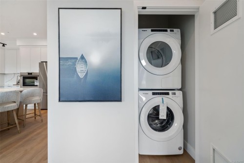 111-1810 Selenite Pl, Langford, BC - Indoor Photo Showing Laundry Room