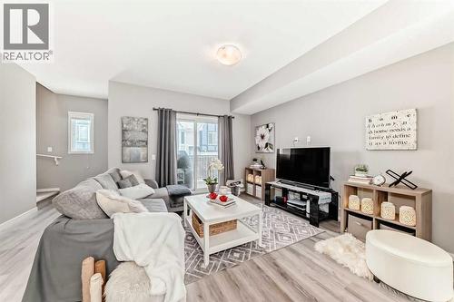 309 Nolanlake Villas Nw, Calgary, AB - Indoor Photo Showing Living Room