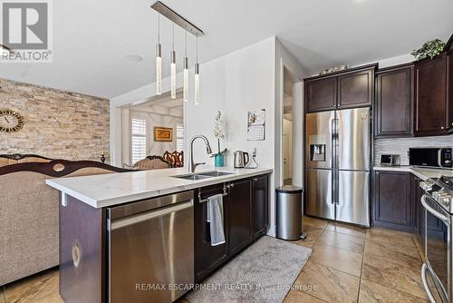 114 Chaumont Drive, Hamilton, ON - Indoor Photo Showing Kitchen With Double Sink