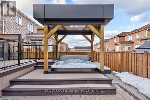 114 Chaumont Drive, Hamilton, ON - Outdoor With Deck Patio Veranda With Exterior