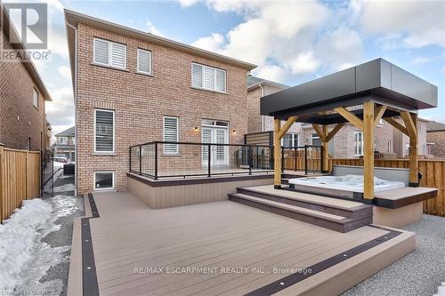 114 Chaumont Drive, Hamilton, ON - Outdoor With Deck Patio Veranda With Exterior