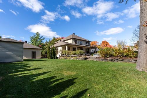 Back facade - 202 Ch. Du Golf, Cowansville, QC - Outdoor With Deck Patio Veranda