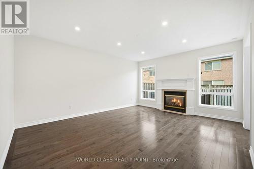 Family Room - 727 Thompson Road S, Milton, ON - Indoor Photo Showing Living Room With Fireplace