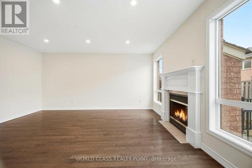 Family Room - 727 Thompson Road S, Milton, ON - Indoor Photo Showing Other Room With Fireplace