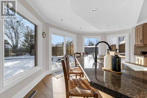 Beautiful bright kitchen over looking the backyard - 2131 Upland Drive, Burlington, ON - Indoor