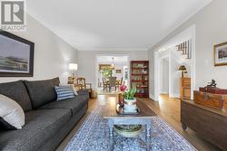 Living room open to the dining room - 