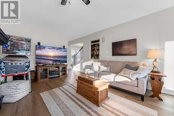 Family room with wet bar/coffer bar - 