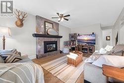 Stay cozy next to your gas fireplace - 