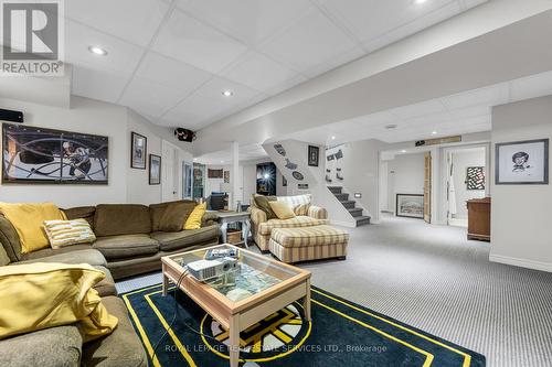 Basement has separate entrance from garage - 2131 Upland Drive, Burlington, ON - Indoor Photo Showing Living Room