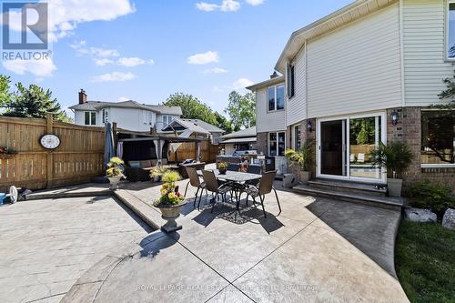 Extensive patios, pergola, hot tub - 2131 Upland Drive, Burlington, ON - Outdoor With Deck Patio Veranda