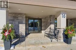 Covered Building Entrance - 